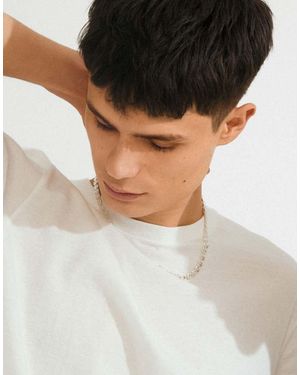 Pilgrim Collar Sense De -Plateado - Negro