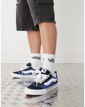 Vans Knu Skool Chunky Trainers - Blue