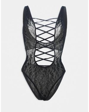 Ann Summers – bria – body - Schwarz