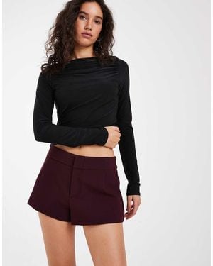 ASOS Op Maat Gemaakte Short Met Lage Taille - Zwart