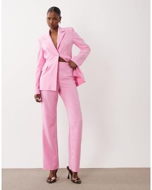 ASOS Co-ord Tailored Suit Pants - Pink
