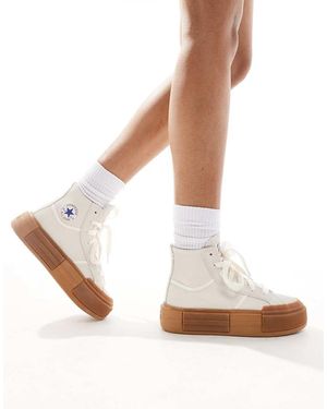 Converse Zapatillas De Deporte Hi-Top Con Suela De Goma Cruise De -Blanco