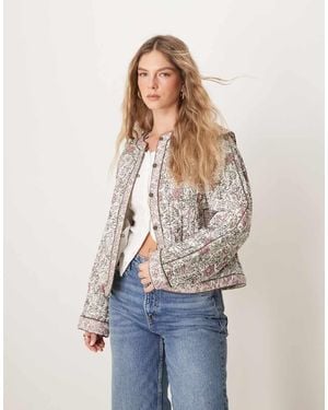 Y.A.S Soft Quilted Jacket - Blue