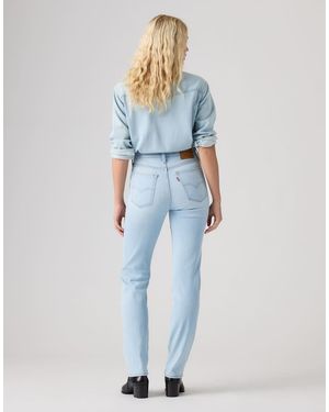 Levi's 722 High Rise Slim Jeans - Blue
