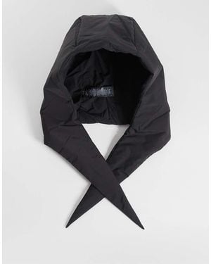 ASOS Quilted Hood - Black