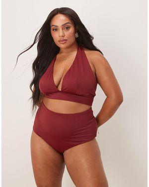 ASOS Asos design curve – maya – mix and match – bikinihose - Rot