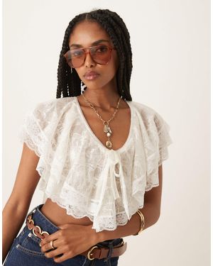 Lu Goldie Scout Aviator Sunglasses - White