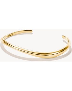 Thomas Sabo Bracelet jonc avec motif vague - Blanc