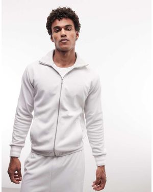 PEGADOR Viro Regular Track Jacket Co-ord - Grey