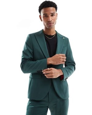Twisted Tailor Buscot Skinny Suit Jacket - Green