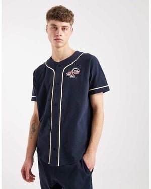Santa Cruz Outer Baseball Shirt - Blue