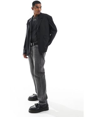 Weekday Eman Oversized Blazer - Black
