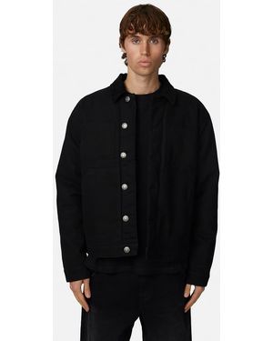 Good For Nothing Washed Worker Jacket - Black