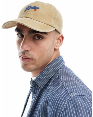 ASOS Cappellino Kaki Con Grafica - Blu