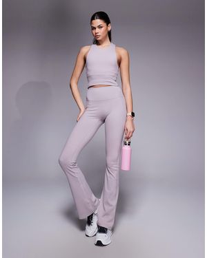4505 Icon High Waist Slim Kick Yoga legging - Purple