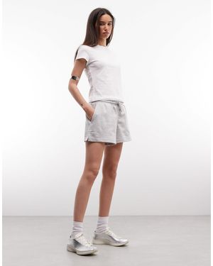 Weekday Essence Jersey Shorts - White