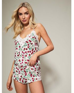 KBX Renee Printed Cami Set - Grey