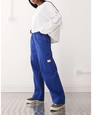 Obey Primal Cargo Trouser - Blue