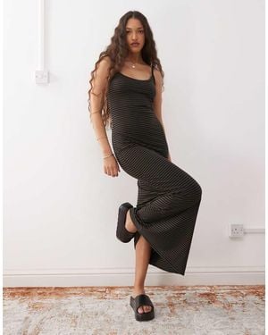Weekday Vestito Lungo - Bianco