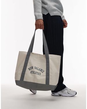 New Balance Canvas Tote Bag - Grey