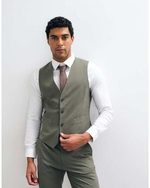 ASOS Slim Suit Waistcoat - Grey