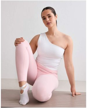 Aim'n Bralette Asimétrico Moldeador Sin Costuras De - Rosa