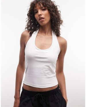 Nike Halter Neck Top - White