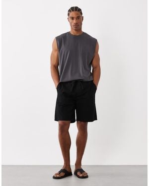 Jack & Jones Drawstring Chino Shorts - Black
