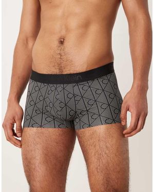 Calvin Klein Sculpt Low Rise Trunks - Grey