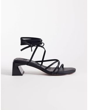 ASOS – hundred – riemchensandalen - Blau