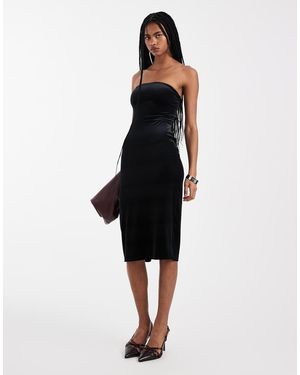 Commando Midi Dress - Black