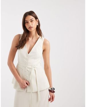 4th & Reckless Gilet - Blanc
