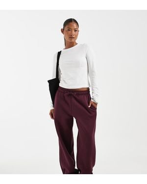 Only Petite Wide Leg joggers - Purple