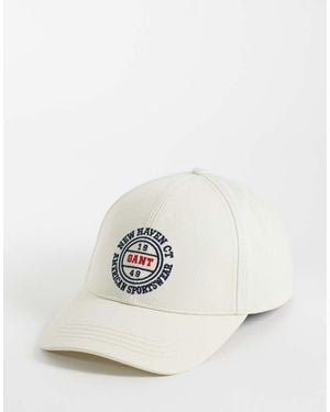 GANT Graphic Cap - White