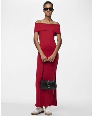 Pieces Vestito Lungo - Rosso