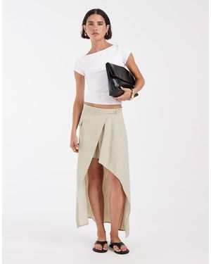 ASOS Gonna Asimmetrica Sartoriale - Neutro