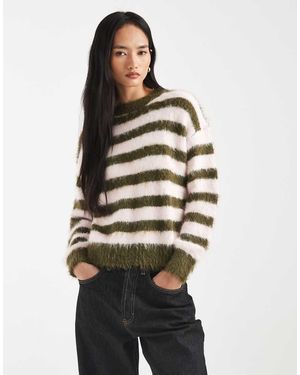 Kiwi & Co Kiss Fluffy Soft Knit Jumper - Grey
