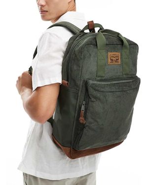 Levi's Mochila Grande Caqui L-Pack Elevation De -Verde