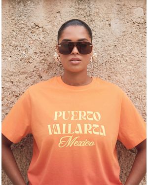 ASOS Asos design curve – kastiges t-shirt - Orange