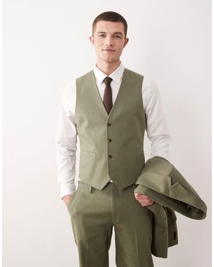 ASOS Suit Waistcoat - Green
