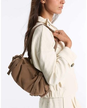 Oysho Mini Crossbody Bag - Brown