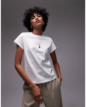 & Other Stories Top ajusté en jersey à manches raglan - Gris