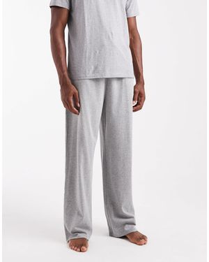 ASOS Pantalon confort ample et épais - chiné - Gris
