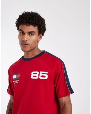Tommy Hilfiger World Cup Relaxed Fit T-shirt - Red