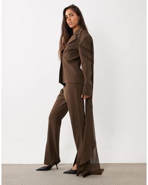 ASOS Kombiteil-zigarettenhose - Natur