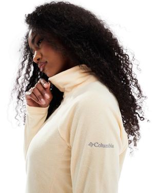 Columbia Glacial iv - polaire à demi patte zippée - Noir