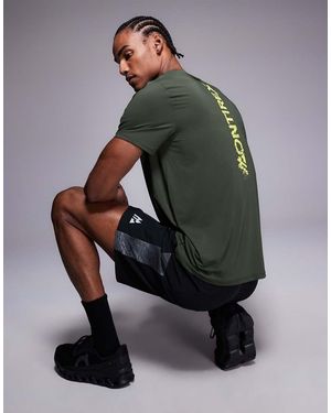 MONTIREX Shatter Back Print T-Shirt - Grey