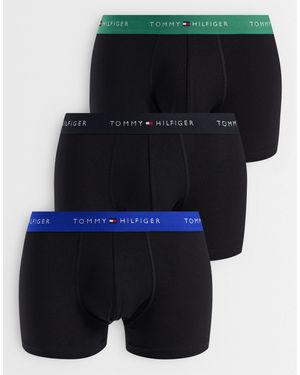 Tommy Hilfiger – signature cotton – 3er-pack unterhosen - Blau
