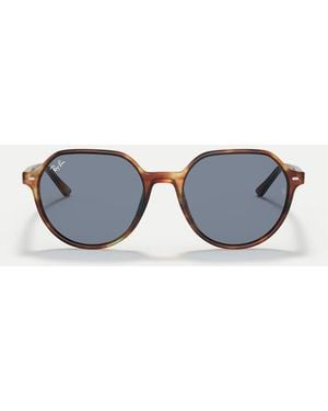 Ray-Ban Thalia Square Sunglasses With Lens - Blue