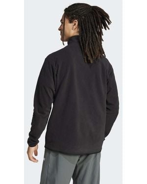 adidas Originals Multi Essentials 1/2 Zip Fleece Jacket - Blue